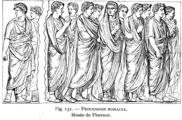 Rimski kostim Rimska-procesija